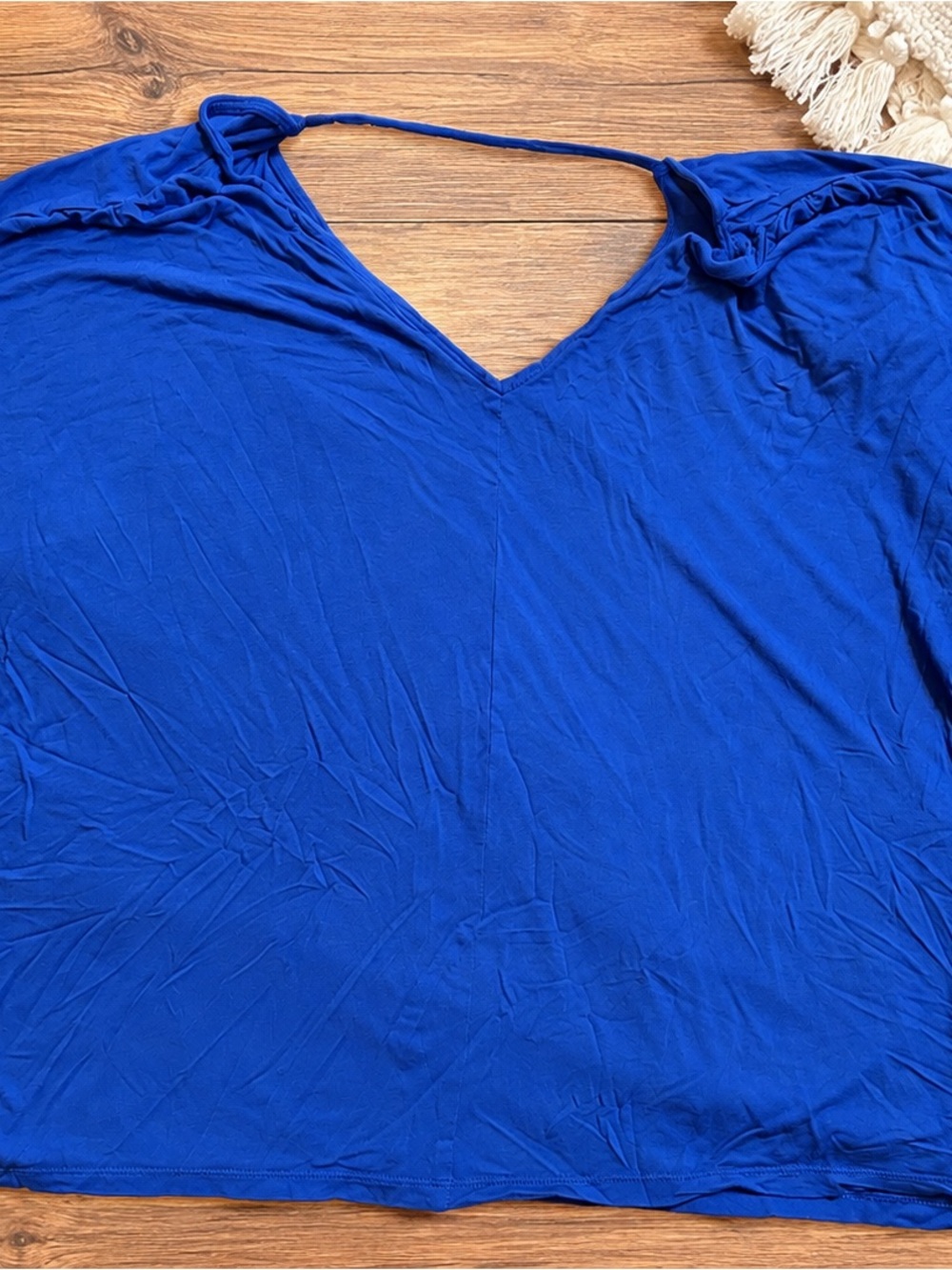 Old Navy Cobalt Blue V-Neck Tank Top
